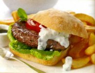 Lamb Mint Burger